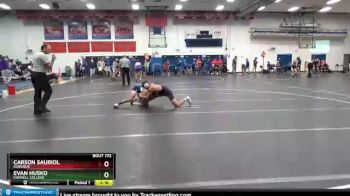 133 lbs 3rd Place Match - Carson Sauriol, Dubuque vs Evan Husko, Cornell College