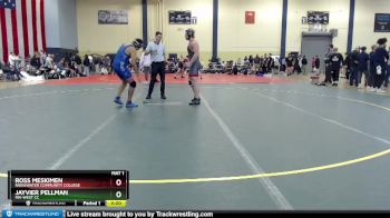 174 lbs Cons. Round 2 - Ross Meskimen, Ridgewater Community College vs Jayvier Pellman, MN-West CC