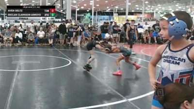 49 lbs Final - Aven Beltz, Team Stay Ready - EL vs Declan Clarkson-Arroyo, Apache - EL