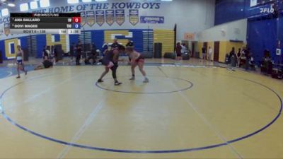 138 lbs 3rd Place Match - Dovi Magee, Glasgow Wrestling Academy vs Ana Ballard, Eagles WC