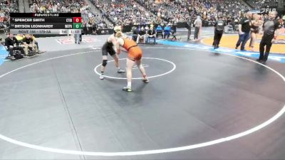 175-3A Quarterfinal - Spencer Smith, Centauri High School vs Bryson Leonhardt, Woodland Park