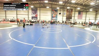95 lbs Consi Of 16 #2 - Dominic Simpson, TN vs Colton Riordan, NY
