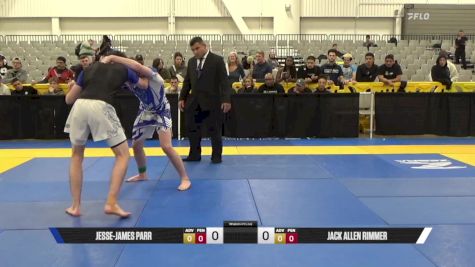 Jack Allen Rimmer vs Jesse-James Parr 2025 World IBJJF Jiu-Jitsu No-Gi Championship