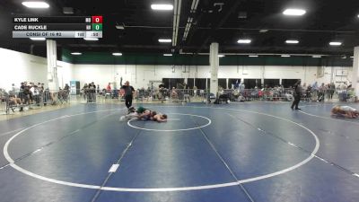 95 lbs Consi Of 16 #2 - Kyle Link, MD vs Cade Ruckle, NV