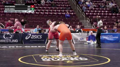 285 lbs Consi 2 - Kyle Draina, Crestwood vs Gavin Grell, Northampton