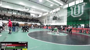 285 lbs Cons. Round 7 - Gabe Velasco, Northview vs Roman Defachelle, Upland