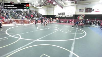 105 lbs Cons. Round 3 - Susan Pham, Santiago/GG vs Jasmine Guzman, Bloomington