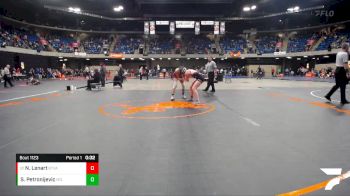 125 lbs Champ. Round 2 - Natalie Lenart, Batavia vs Sofia Petronijevic, MORTON - Berwyn-Cicero