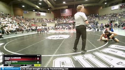 2A 150 lbs Cons. Semi - Logan Kieth, San Juan vs Isaac Clarkson, Kanab