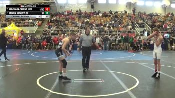 112 lbs Champ. Round 1 - Jason McCoy C6, North Union vs Maclain Chase NE6, Lake Catholic Wrestling Club
