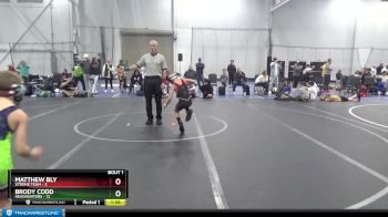 60 lbs Finals (2 Team) - Matthew Bly, Xtreme Team vs Brody Codd, Headhunters