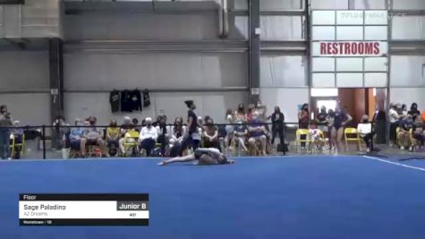 Sage Paladino - Floor, AZ Dreams - 2021 Region 1 Women's Championships