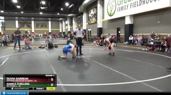 155 lbs Round 3 (4 Team) - Merci Kent, MN Storm 2 vs Taytum Maddox, Hastings Wrestling Academy