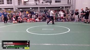 68 lbs Placement (4 Team) - Hayes Daniel, Backyard Brawlers vs Grayden Paris, POWA