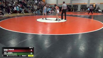 JV-1 lbs Round 1 - Emily Pence, Solon vs Mia Janda, Cedar Rapids Jefferson