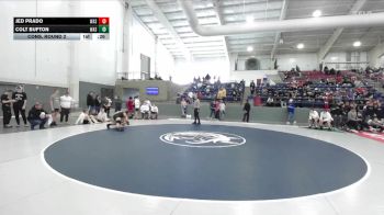 165 lbs Cons. Round 2 - Jed Prado, Wasatch vs Colt Bufton, Wasatch