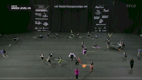 Green Level HS "Cary NC" at 2026 WGI Guard World Championships