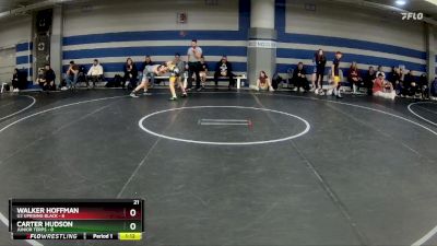 76 lbs Round 6 (8 Team) - Walker Hoffman, U2 Uprising Black vs Carter Hudson, Junior Terps