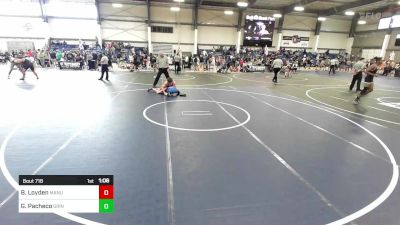 150 lbs Round Of 16 - Brandon Loyden, Manu WC vs Gabriel Pacheco, Grindhouse WC