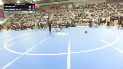 49 kg Champ. Rd Of 64 - Piper Eller, Sanderson Wrestling Academy vs Makena-Lee Paclib, Flow Academy