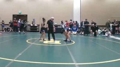115 lbs Champ. Round 1 - Katie Porcelli, Crash Girls Wrestling Club vs Danielis Casanova, LAW
