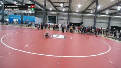 74 lbs 3rd Place - Elijah Simonds, Bradford vs Mitchell Haught, Canonsburg