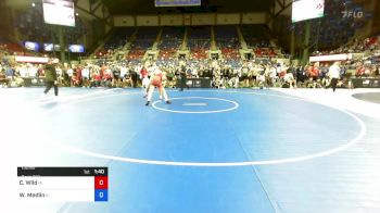 132 lbs Rnd Of 128 - Cadyn Wild, Iowa vs Wyatt Medlin, Illinois