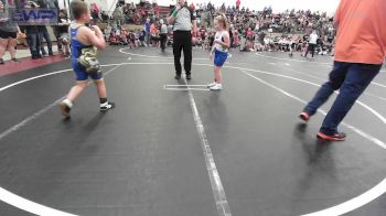 Semifinal - Blakely Harak, Hennessey Takedown Club vs Lane Carpenter, Newkirk Takedown Club