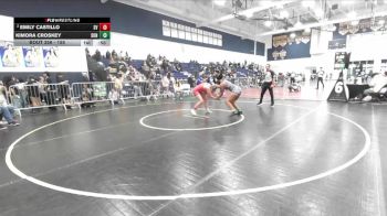 155 lbs Cons. Round 3 - Emily Castillo, Sierra Vista vs Kimora Croskey, Sonora