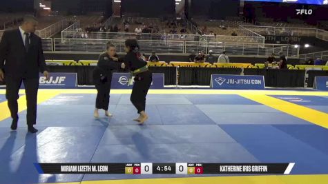 Katherine Iris Griffin vs Miriam Lizeth M. Leon 2025 Pan Jiu Jitsu IBJJF Championship