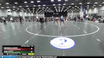 125 lbs 1st Place Match - Rain Scott, Springs Elite Wrestling Club vs KiMorah Cathey, Hurricane Wrestling Academy