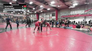 150 lbs Cons. Round 3 - Michael Perez, Oxnard vs Dylan Simon, Village Christian