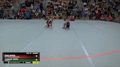 70 lbs Cons. Round 2 - Ivan Simon, New Prague Wrestling vs Thomas Vaith, Pinnacle