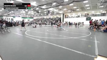 120 lbs Cons. Round 3 - Brodie Starcher, Tonganoxie HS vs Bradyn Wilson, Next Level Training Academy
