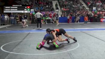 120 lbs Cons. Round 1 - Bailey Gerrond, Hugoton Wrestling Club vs Jersey Gardner, Smoky Valley