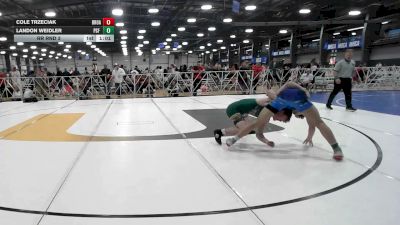 152 lbs Rr Rnd 3 - Cole Trzeciak, Broad Axe Green - HSB vs Landon Weidler, PSF Wrestling Academy - HSB