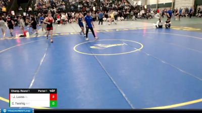 145-155 lbs Champ. Round 1 - Jairo Lazos, O`neill Leprechauns vs Cauy Twohig, Franklin Fylers