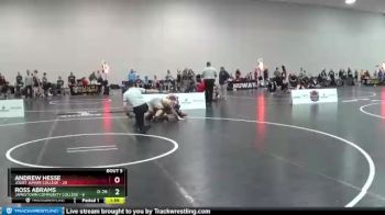 184 lbs Round 2 (6 Team) - Ross Abrams, Jamestown Community College vs Andrew Hesse, Joliet Junior College