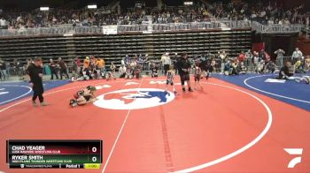 49 lbs Cons. Round 2 - Chad Yeager, Lusk Rawhide Wrestling Club vs Ryker Smith, High Plains Thunder Wrestling Club