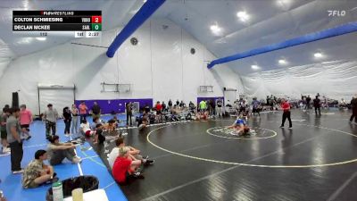 112 lbs Round 2 (10 Team) - Colton Schmiesing, Vougars Honors vs Declan McKee, Savage Black