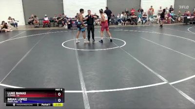 149 lbs Placement Matches (8 Team) - Luke Banas, Illinois vs Brian Lopez, Maryland