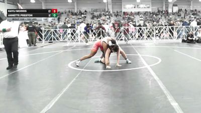 185 lbs Consi Of 8 #2 - Kayli Morris, CT vs Annette Preston, AZ