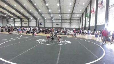 46 lbs Semifinal - Hunter Carlyle, Mat Demon WC vs Thomas Caro V, Team Aggression