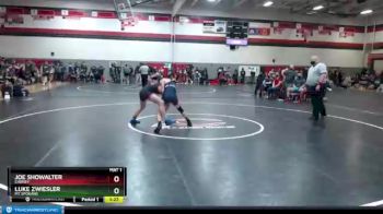 132 lbs Semifinal - Joe Showalter, Cheney vs Luke Zwiesler, Mt Spokane