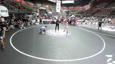 106 lbs Enzo Ramirez, MDWA - Mount Diablo Wrestling Association vs Bryce Dacoco, SJWA - San Joaquin Wrestling Association