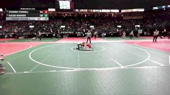 90 lbs Champ. Round 1 - Conner Cornell, POC3 vs Kaleb Marker, EDW2