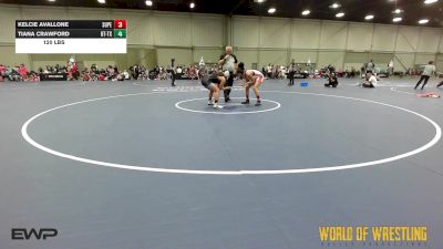 125 lbs Rr Rnd 3 - McKenna Wilson, Super Girls 7-12 vs Rain Aquino, Mojo 7-12