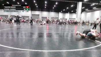 160 lbs 3rd Place Match - **Dalton Hinson, KC Elite Training Center vs Gxbriel Harrell, Hazlehurst
