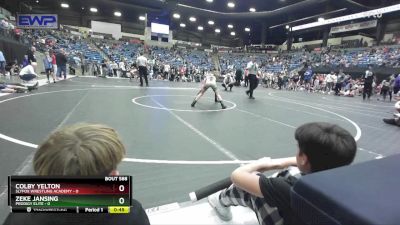 76 lbs 5th Place Match - Zeke Jansing, Prodigy Elite vs Colby Yelton, SlyFox Wrestling Academy