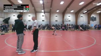 106 lbs Quarterfinal - Lincoln Glennon, Hill School vs Ryan Filoon, William Penn Charter School